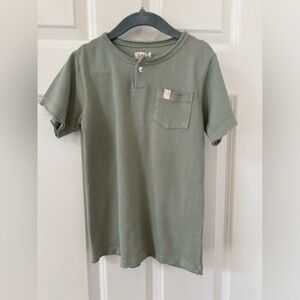 Lali kids textured Henley shirt cotton size 8